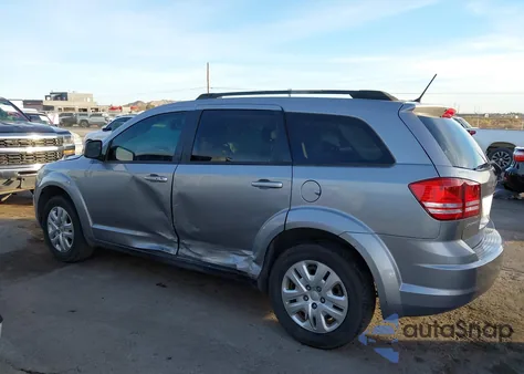 2018 Dodge Journey Se z USA, uszkodzony, nr VIN 3C4PDCAB7JT447949